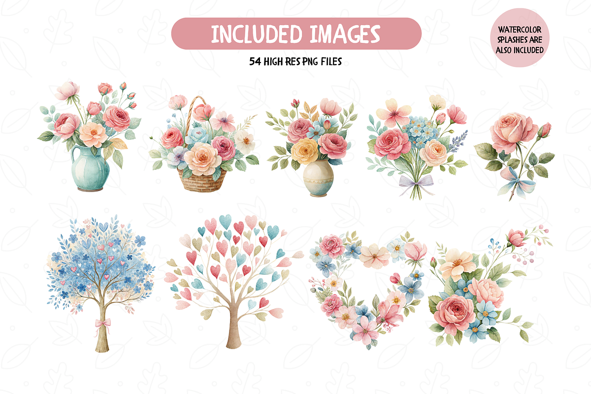 Pastel Teddy Bears Clipart Bundle, an Illustration by TatiMockup (Photo 5 of 6)