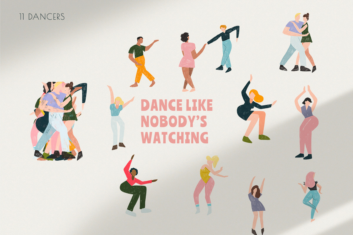 Let's Dance Party Collection, a Decorative Illustration by Pattern.Culture (Photo 5 of 11)