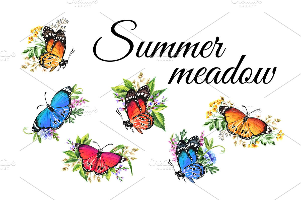 Summer Meadow, an Animal Illustration by Daria Ustiugova (Photo 1 of 6)