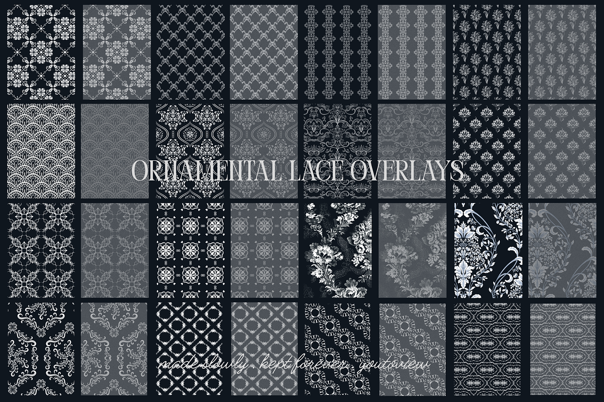Ornamental Lace Overlays, a Texture Graphic by youtoview (Photo 2 of 13)