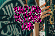 Rainy City - Graffiti Font, a Handwritten Font by tebaltipislab (Thumbnail 4 of 9)