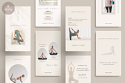 Yoga Studio Instagram Template Canva, a Social Media Template by NoheaDesignShop (Thumbnail 7 of 12)
