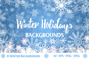 Winter Holidays Background