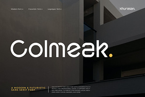 Colmeak, a Sans Serif Font by khurasan