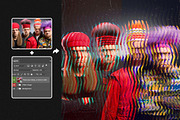 Fractal Glass Square, Poster Effect, a Layer Style Add-On by iDoodle Studio (Thumbnail 2 of 3)
