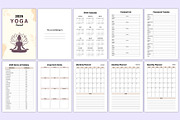 2025 Yoga Journal Canva Template, a Stationery Template by Mustafiz (Thumbnail 2 of 4)