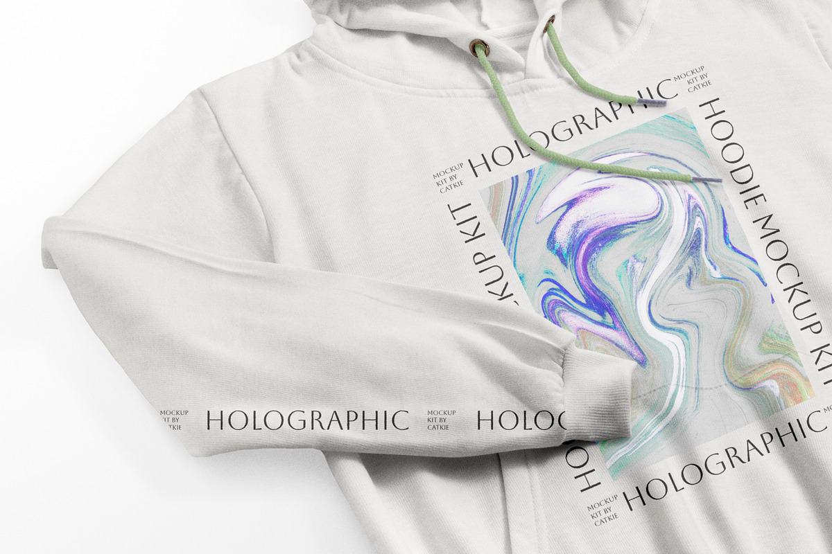 Hoodie Mockup Kit VOL1, a Hoody Mockup by Catkie - Digital Art (Photo 7 of 8)