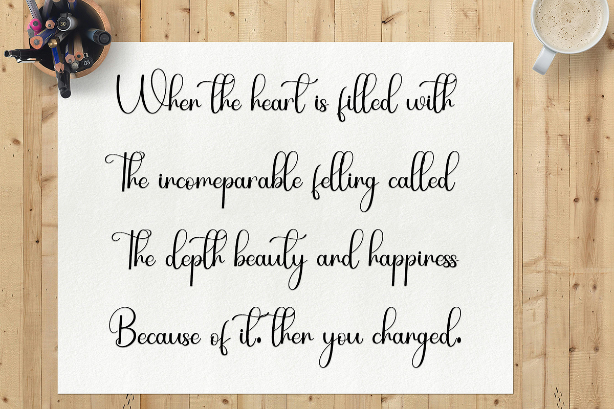 Study School, a Handwritten Font by FreshTypeINK (Photo 7 of 8)