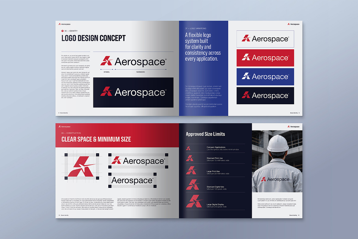 Branding Guidelines Template, a Brochure Template by BrandPacks (Photo 4 of 7)