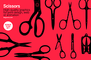 Scissors - Modern Graphics, an Object Illustration by illugrama (Thumbnail 1 of 6)