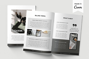 Client Welcome Packet Template, a Magazine Template by ShopRShop