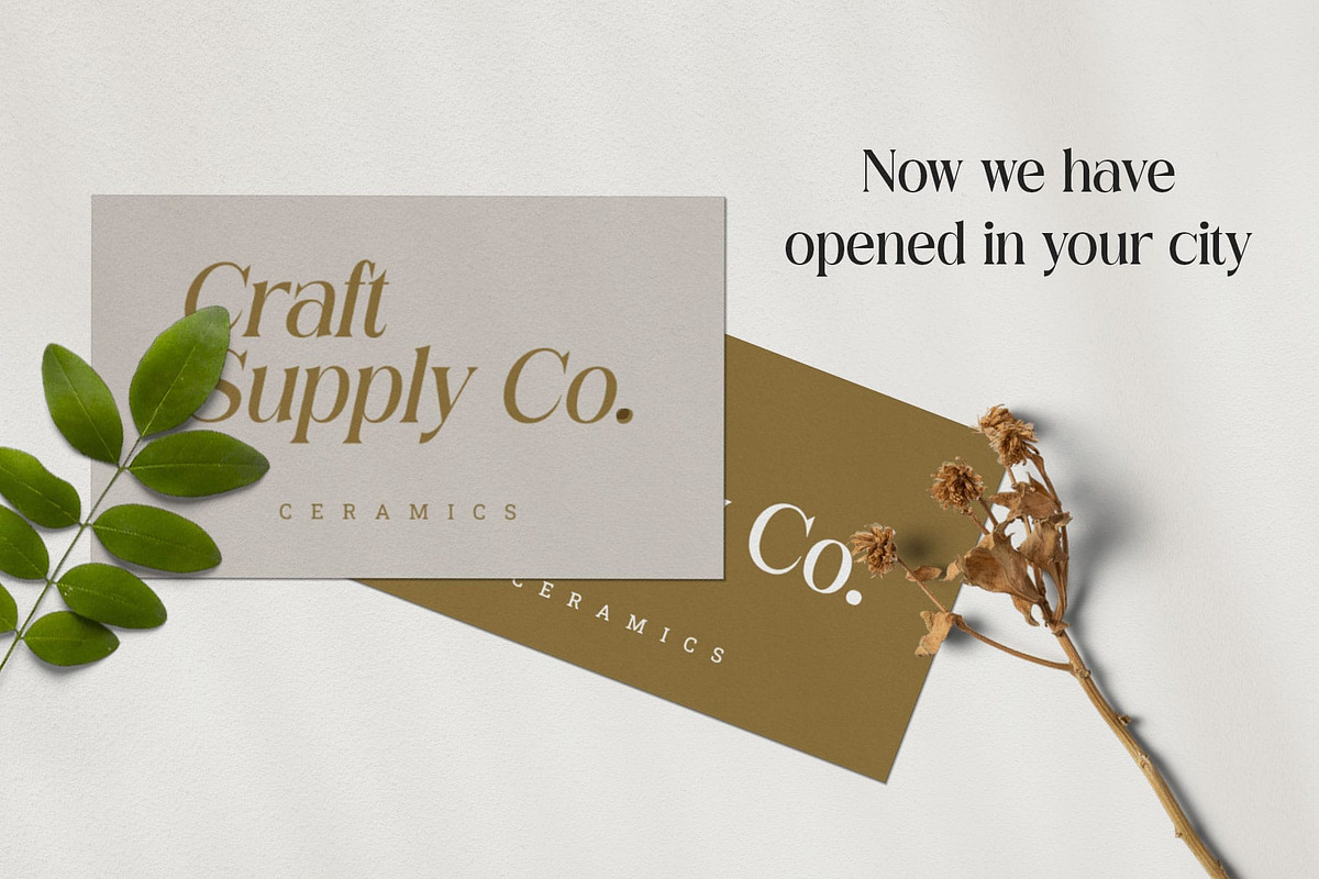 Camarine – Modern Serif, a Serif Font by Craft Supply Co. (Photo 8 of 8)