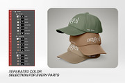 Dad Hat Mockup for Apparel Branding, a Hat Mockup by RamStudio2 (Thumbnail 11 of 15)