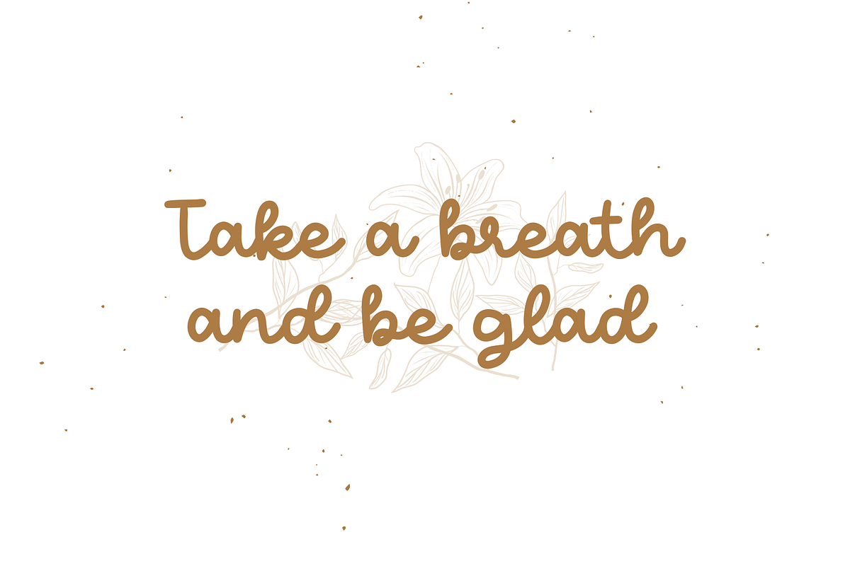 Candela Handwritten Font preview 2