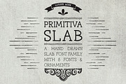 Primitiva Slab, a Slab Serif Font by Imagine Design (Thumbnail 1 of 3)