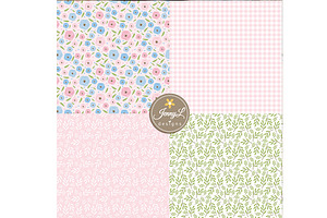 Spring Summer SEAMLESS Digital Paper