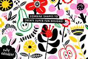 Fruity Floral Folk Collection, a Pattern Graphic by rouxsupplyco (Thumbnail 7 of 12)