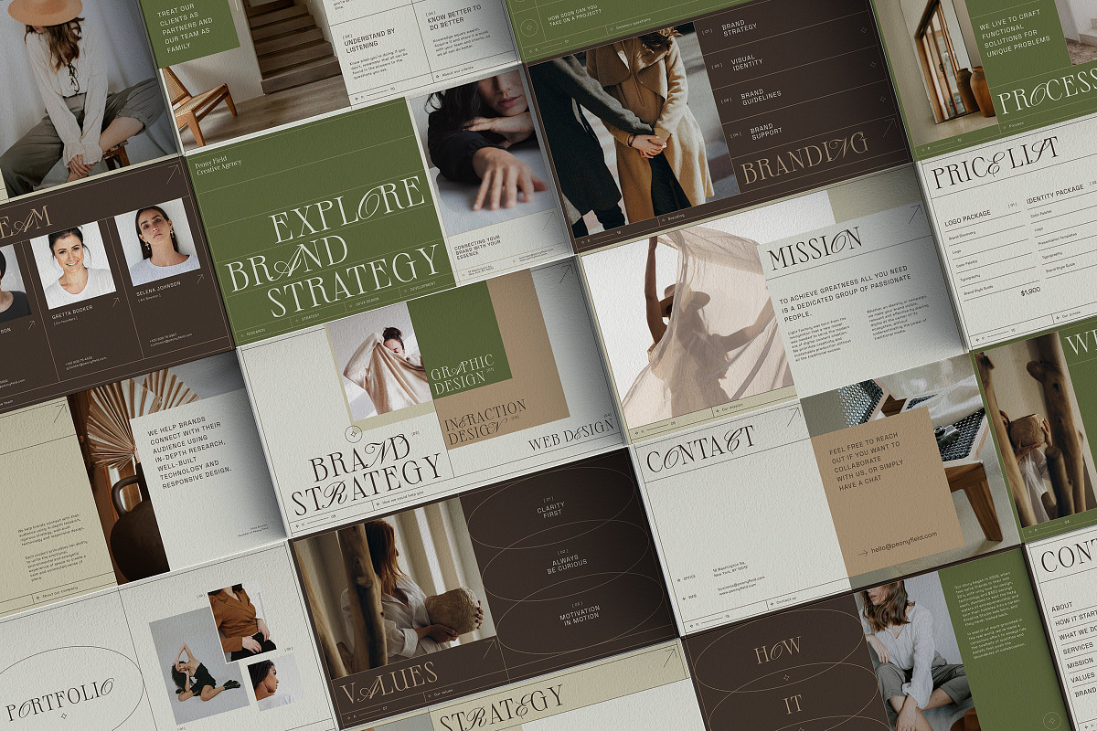 Brand Proposal Bundle, a Design Template by iStar Design (Photo 1 of 14)