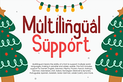 Merryline - Christmas Display Font, a Sans Serif Font by PuriCreative (Thumbnail 7 of 8)