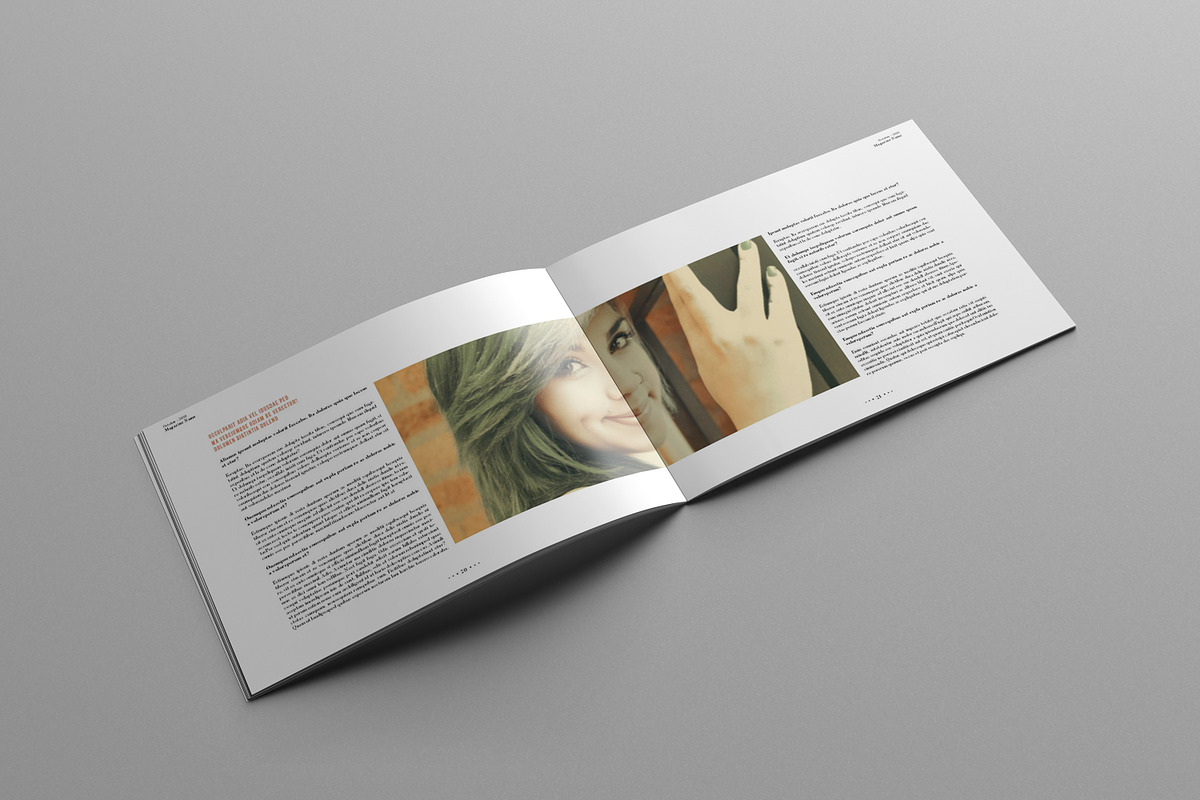 Landscape Magazine Template V, a Magazine Template by Uloel Design (Photo 12 of 12)