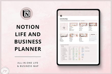 Notion Life and Business Planner