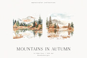 Mountains In Autumn, a Seasonal Illustration by PeDe Designs (Thumbnail 3 of 6)