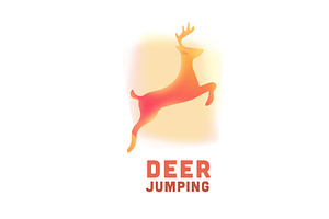 Deer Logo Animal