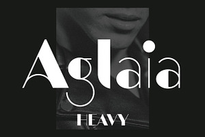 Aglaia Heavy An Elegant Font