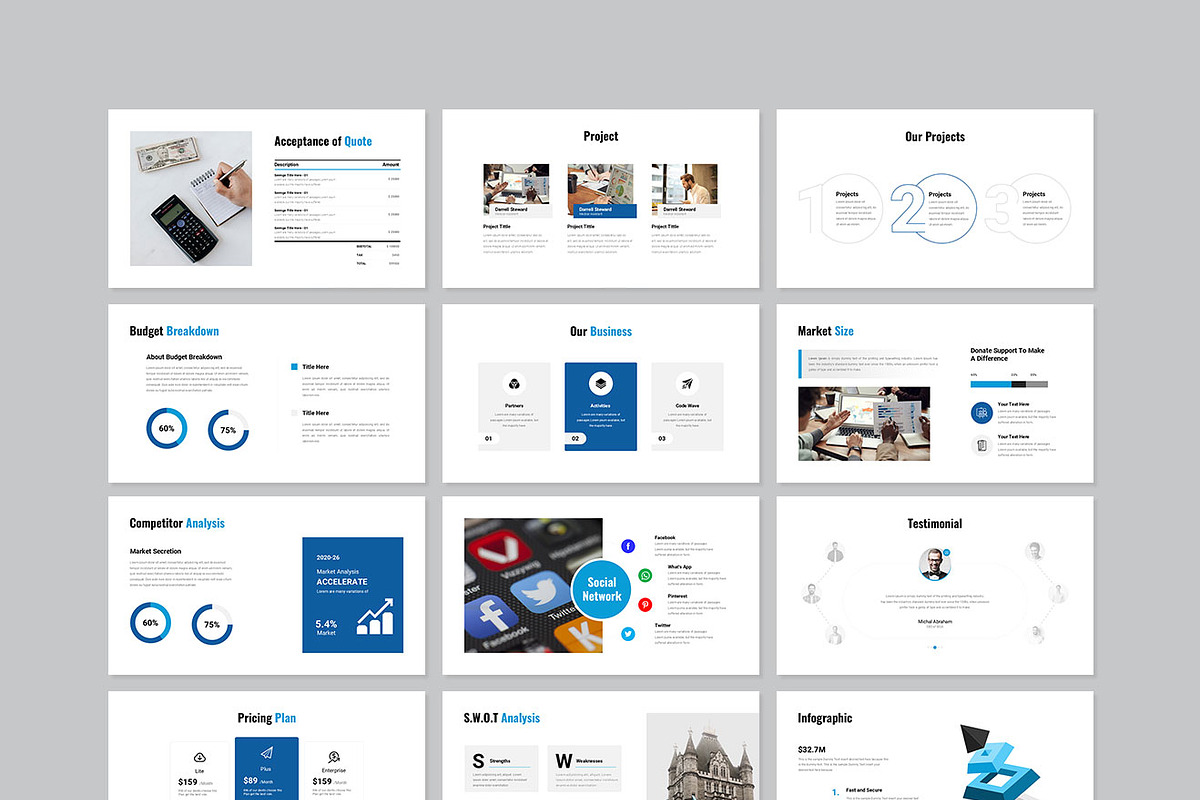 Project Proposal Presentation, a Presentation Template by GenerousArt (Photo 8 of 8)