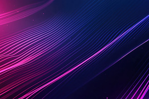 Bright, vibrant abstract lines, a Photo by Beautiful things