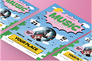 Music Fest Flyer Set, a Flyer Template by Annora Studio (Thumbnail 6 of 6)