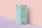 Paper Box Mockup - 8 views, a Packaging Mockup by Illusiongraphic (Thumbnail 3 of 21)