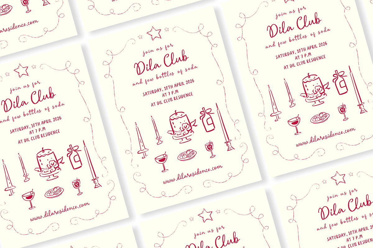 Blessing Whimsical Font Duo, a Handwritten Font by Pixesia Studio (Photo 6 of 11)