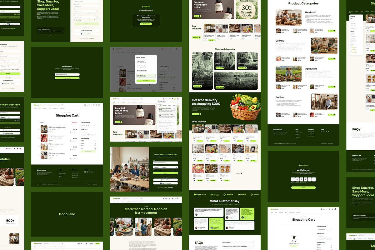 Dodolland - Small to Medium Business, a Landing Page Template by Agensip Design Agency (Photo 2 of 10)