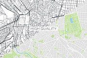 5 maps of Spanish cities, an Illustration by MaximGertsen (Thumbnail 9 of 9)