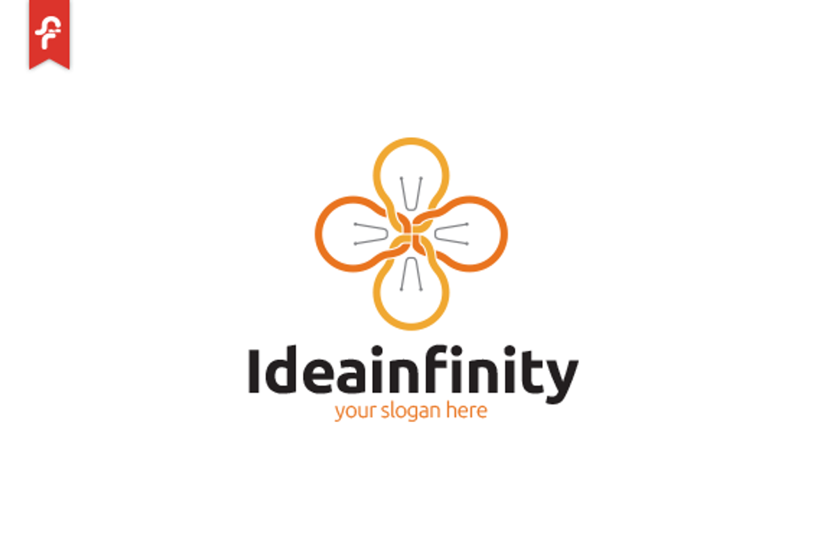 Idea Infinity Logo, a Branding & Logo Template by ft.studio