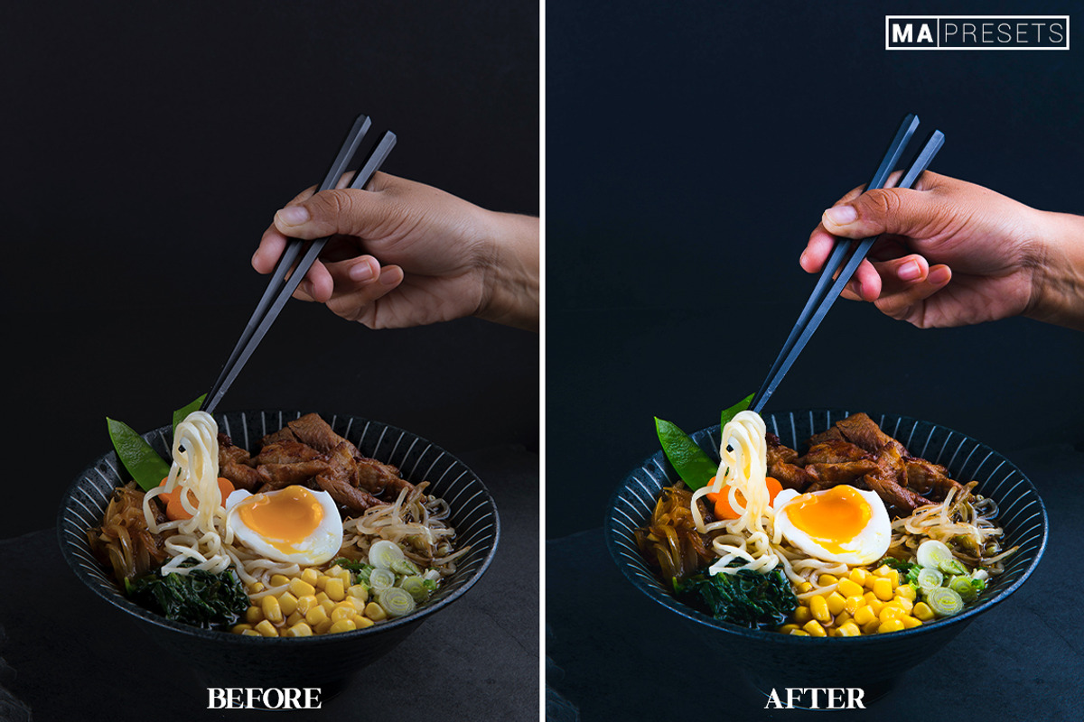 10 DARK FOOD Lightroom Presets, a Preset Add-On by MaPresets (Photo 11 of 14)