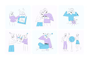 Social and Community Illustrations, a Person Illustration by Brickclay (Thumbnail 6 of 13)