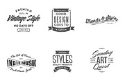 6 Vintage Logos / Labels Templates, a Branding & Logo Template by Arslan (Thumbnail 3 of 3)
