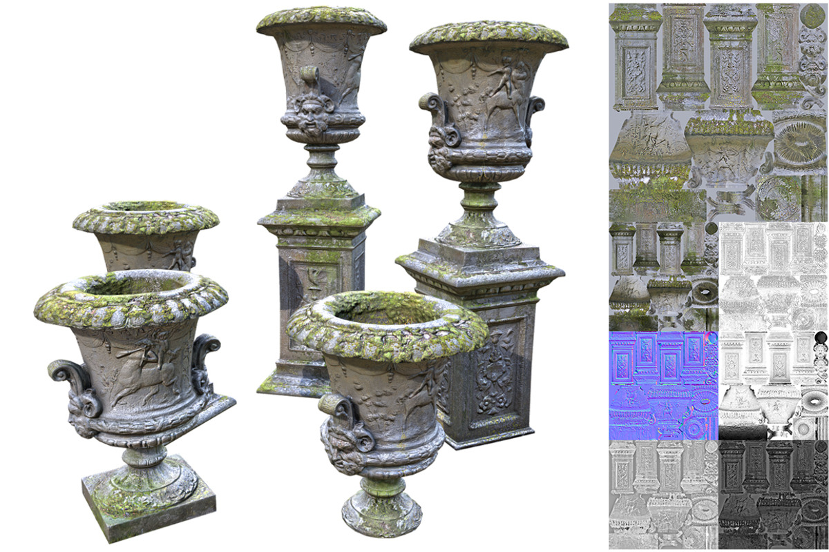 Vase from park, an Environmental 3D Model by Beatheart Creative Studio (Photo 1 of 14)