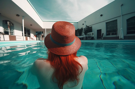 woman with long hair wearing, a Person Photo by huertas19