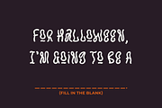 Hocus Slime - Halloween Display Font, a Handwritten Font by Ainun Jinan (Thumbnail 3 of 8)