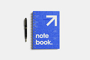 Modern Notebook Mockup For Branding, a Books & Magazine Mockup by bimockup (Thumbnail 6 of 6)