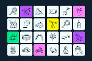 Animated Toy Doodles Set, an Object Graphic by Brickclay (Thumbnail 4 of 5)