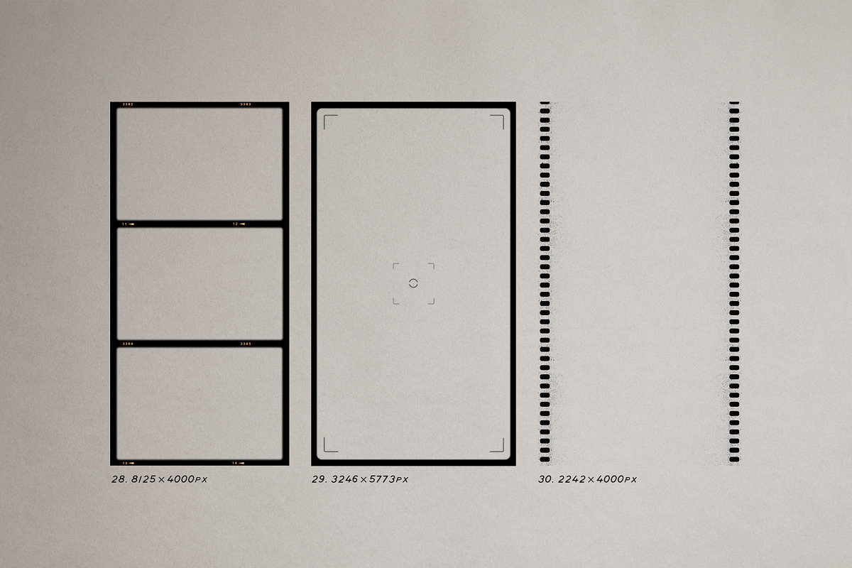 High Quality Film Frames Kit, a Product Mockup by Sparrow & Snow (Photo 6 of 9)