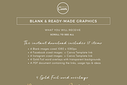 SALE! DOUBLE-EXP & GOLD WORDS SET 1, a Social Media Template by Illumineer Media & Design (Thumbnail 5 of 6)