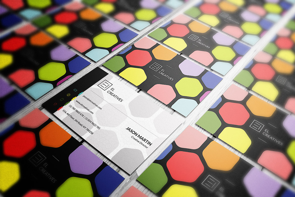 Creative Colorful Business Card, a Business Card Template by bouncy (Photo 2 of 4)