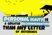 Lirast Qent Handmade Bubble Display, a Handwritten Font by Maulana Creative (Thumbnail 5 of 7)