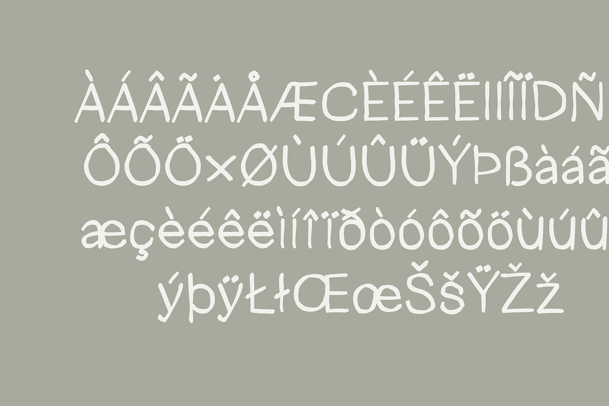 Mellowink Low Contrast Display Font, a Handwritten Font by OneTen The Studio (Photo 4 of 6)