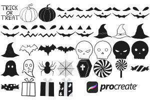 Halloween Elements Set 8